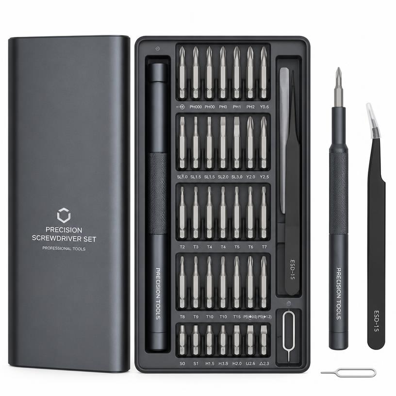 Precision screwdriver toolkit